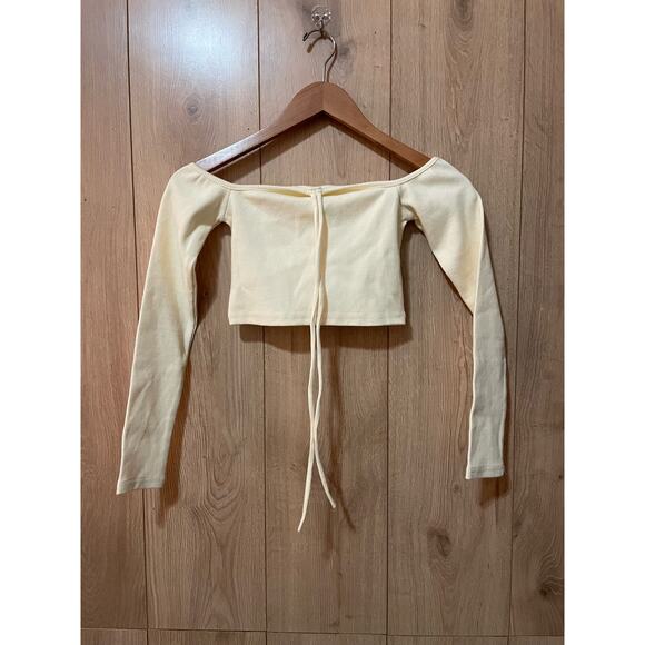 Peppermayo Tops - PepperMayo - Cold Shoulders top / Ivory / size 2 / NWT